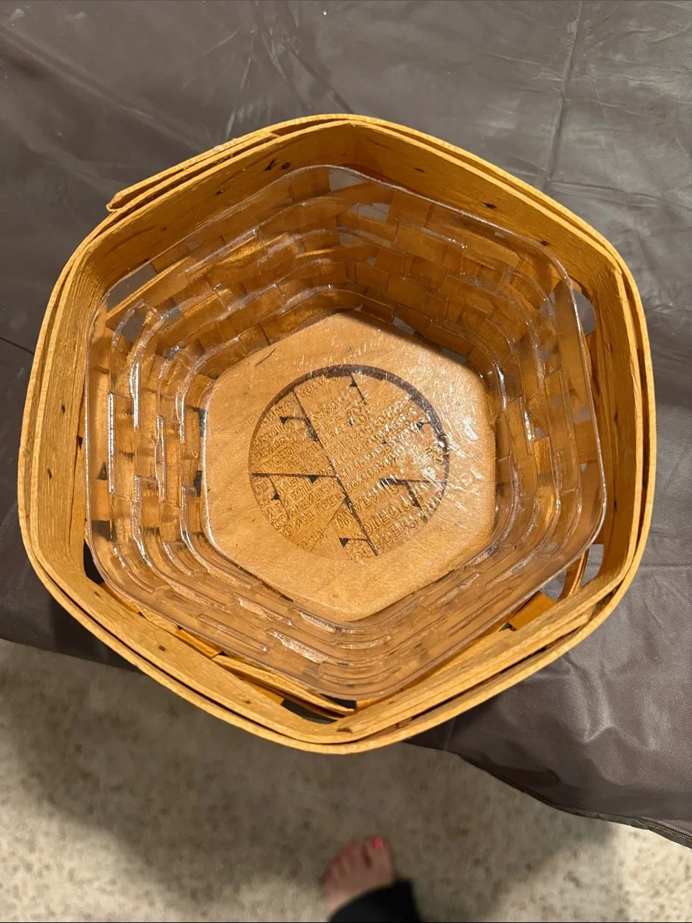 Longaberger Woven Wood Basket